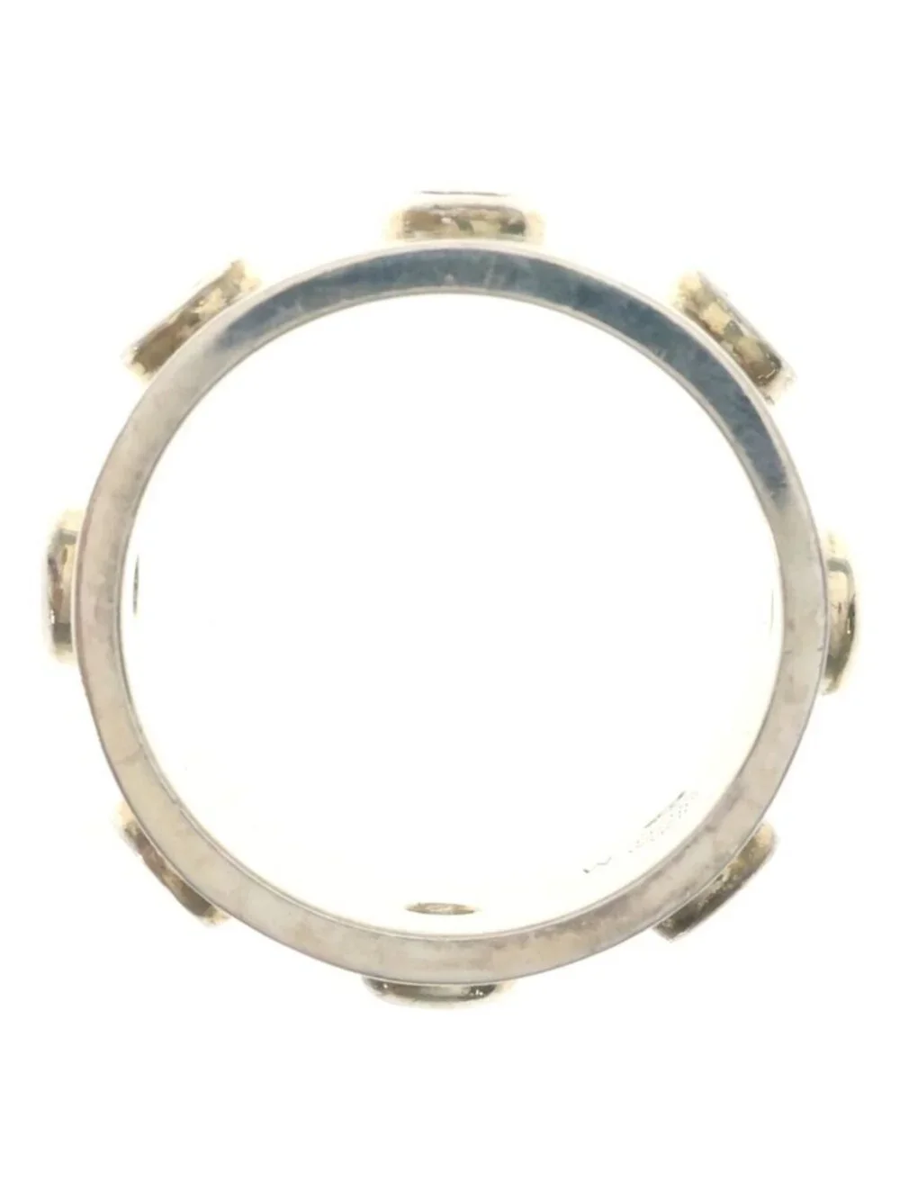 Louis Vuitton Ring LV Studs LV Logo Silver